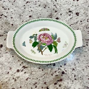 Portmeirion The Botanic Garden 12.5 Inch Large Oval Gratin Dish